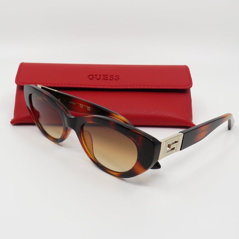 Guess New GU7849/S 53F Tortoise/Brown Gradient Sunglasses.